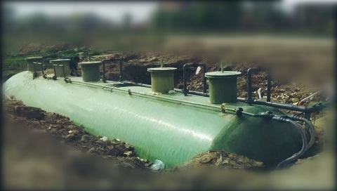 玻璃鋼地埋式污水處理設備
